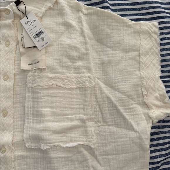 Salty Lemon - Women S Shorts and Top 100% Cotton NWT - Picture 3 of 16